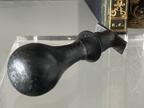 🔴 Timbro ceralacca NULLA di legno -metallo vintage anche inchiostro