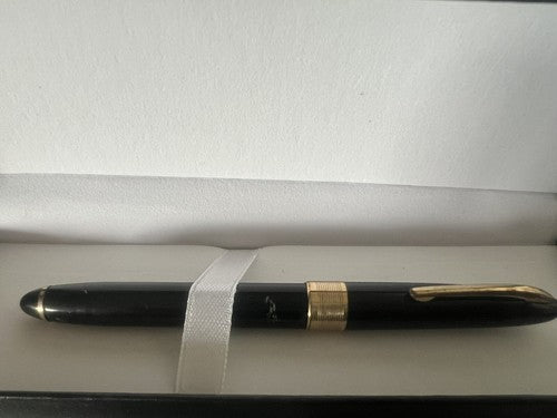 Pen Co Stylo-Plume Stylo à Plume de Diamant Or 14 KT Vintage Penco B