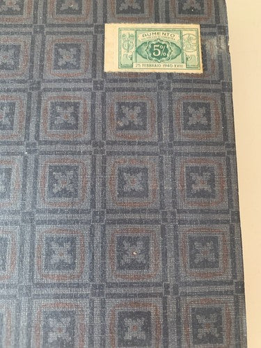 🔴 Libro I GRANDI SCRITTORI STRANIERI Arturo Farinelli marca da bollo 40 vintage