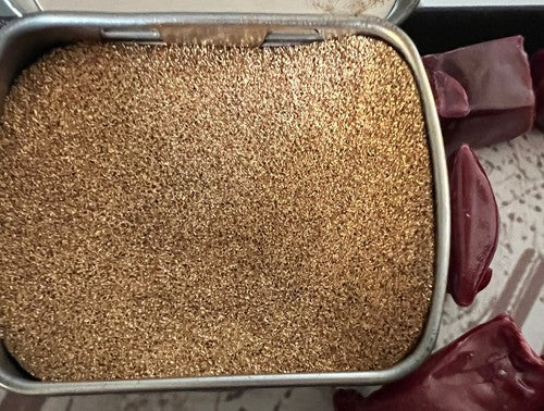 🔴 SIGILLO timbro ceralacca con iniziali A V spugna brillantini MANUFACTUS