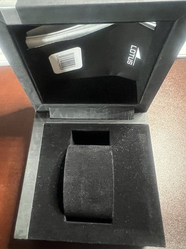 Lotus Box Watch Box Case Certified Warranty International 