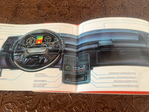 🔴 FIAT Uno Turbo ie ORIGINAL Oldtimer-Benutzer- und Wartungshandbuch 