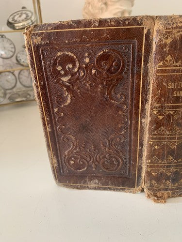 Livre Semaine Sainte Latin Et Vulgare Style Religieux Moine Ordre USK Antique 