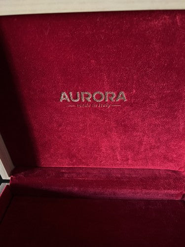 Aurora Boîte Stylo-Plume Jubilé 2000 Bois Boîte Trousse Étui 