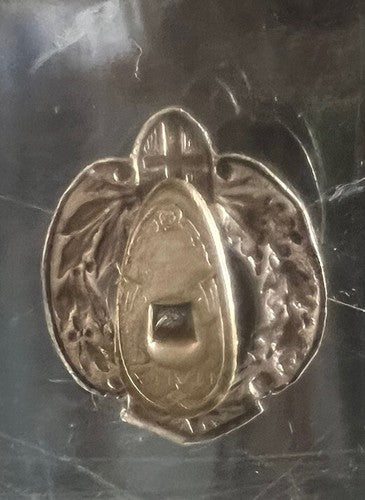 Mutilated Of War 1915-1918 Brooch, Pins Originating Of Metal Embossed 