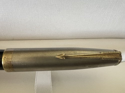 🔴 GIPSON penna stilografica pennino ORO a pistone SCRIVE antica 30