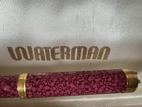 Waterman Stylo-Plume Sphère Laque Marbré Rose Lady Charlotte Garantiert 