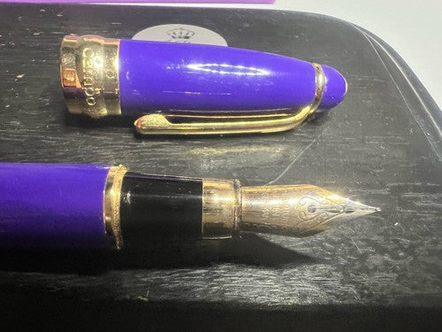 Campo Marzio Pen Fountain Pen Mini Lacquer Violet Iridium Point Marking