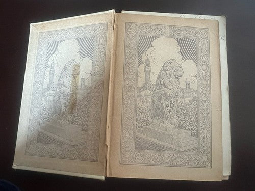 🔴 Manzonis Buch DIE VERLOBTE (Salani-Kollektion), Hardcover-Leinwandeinband 