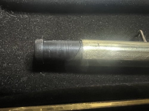 🔴 COLUMBUS penna stilografica retrattile pennino ORO 14KT funziona vintage