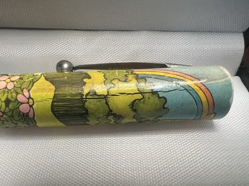 Sheaffer Stylo-Plume Sphère Roller No Nonsense Forêt Avec Lion Écrit Vintage