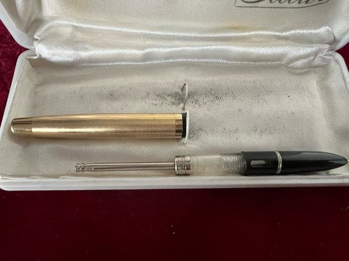Stilus Stylo-Plume Stylo à Plume Piston Interne + Sphère Alimenté Vintage 50