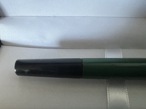 🔴 PELIKAN Füllfederhalter grün schwarz MK10 Kolbenkappe beschädigt 1 
