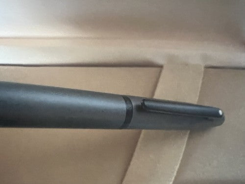 Sheaffer Pen Fountain Pen Lacquer Grey Barrel Shotgun Cartridge Pen (M)