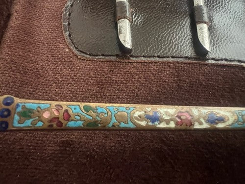Stylo-Plume Stylo à Plume Mosaïque Coloré Vernis Plumes Encre Vintage