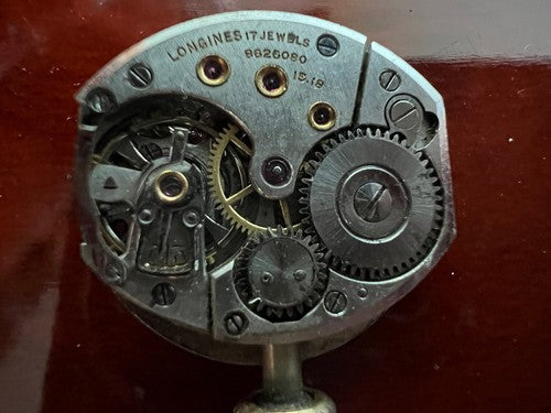 Longines Mouvement Montre Calibre 15.19 De Examen Mouvement Manuel