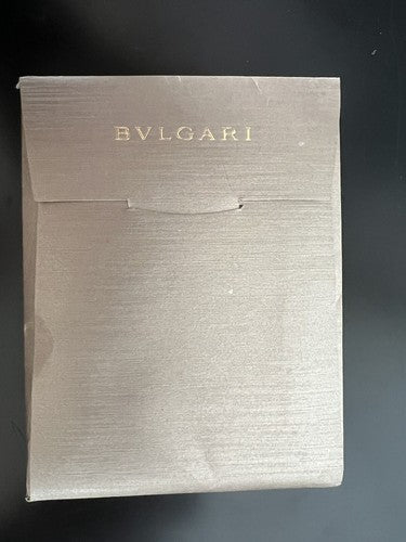 BVLGARI Original Warranty Certificate For Silver Necklace Save Vintage
