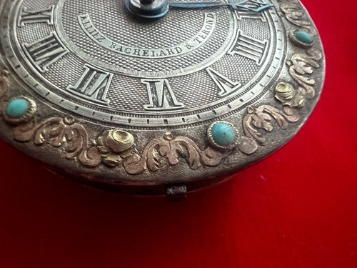 🔴 Movimento orologio tasca ALLIEZ BACHELARD & THEROND parti ricambio vintage