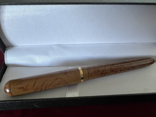 Marksman Stylo-Plume Stylo à Plume Effet Bois A Cartouche Écrit Parfaitement