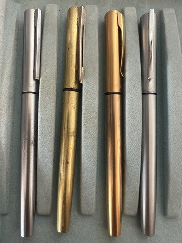 🔴 WATERMAN fountain pen spare parts body caps LOT 4 PCS 