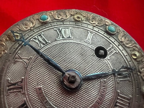 🔴 Movimento orologio tasca ALLIEZ BACHELARD & THEROND parti ricambio vintage