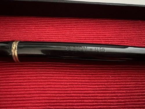 Gipson Stylo-Plume Stylo à Plume Stylo Plume Or A Piston Écrit Antique 30 