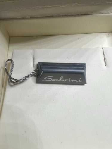 Salvini Boîte Boucles D'Oreilles Bijou Housse Avec Ex Feuillet Comptoir