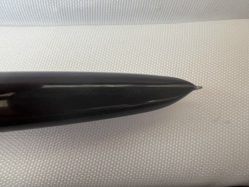 🔴 JUTOU 636 penna stilografica con pietra rossa incastonata scrive vintage