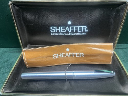 Sheaffer Stylo-Plume Stylo à Plume Triumph 444 Chrome Publicité Garantie Etui