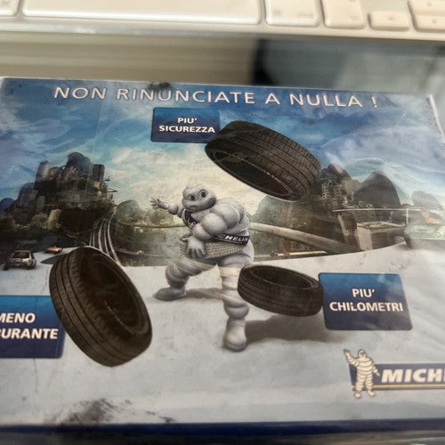 🔴 Carte MICHELIN gioco gomme pneumatici auto POKER sigillate da collezione