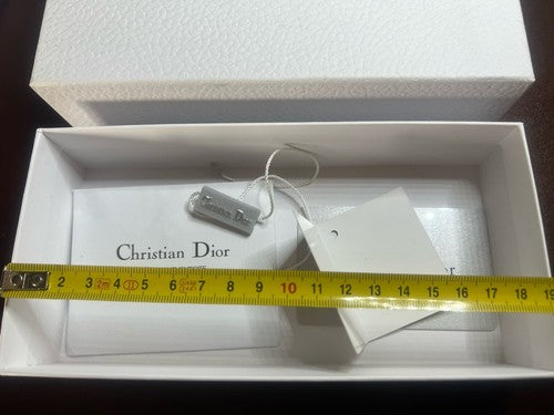 Dior Boîte Portefeuille Etui Étui Avec Enveloppe De Sac Shopping Garantie