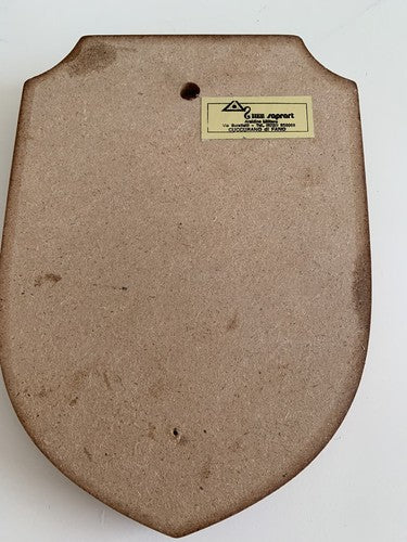 Military Crest Vintage Wood Shield Inspectorate Of Infantry And Cavalry