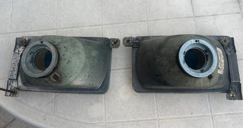 Hella Phares Audi 80 Voiture 24548R7-24549R1 Paire Droite Gauche Vintage 1980