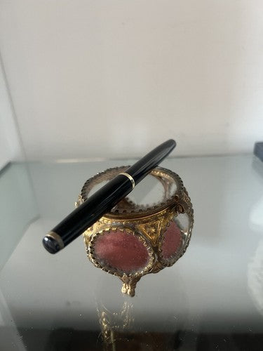 🔴 ITALPEN ORO penna stilografica nera finestra trasparente pistone RICAMBI