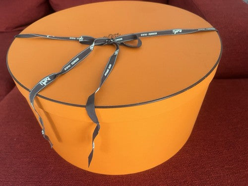 Hermes Boîte Étui Chapeau Sac Grand Vide Original Diamètre 41 CM