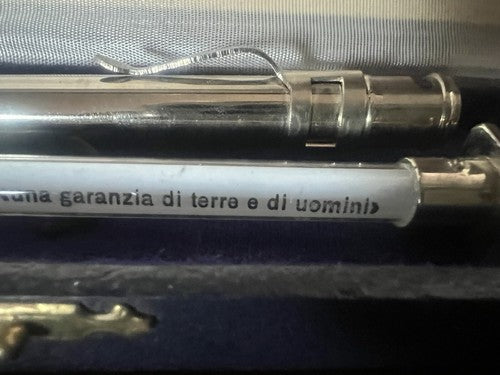 🔴 BERSANO termometro VINO sommelier penna temperatura gancio ciondolo vintage