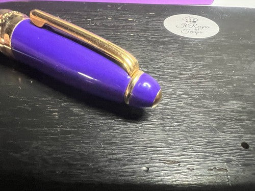 Campo Marzio Pen Fountain Pen Mini Lacquer Violet Iridium Point Marking