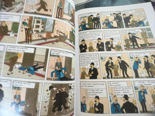 🔴 TINTIN book KING OTTOKAR'S SCEPTRE Hergè comic book in English Egmont vintage 