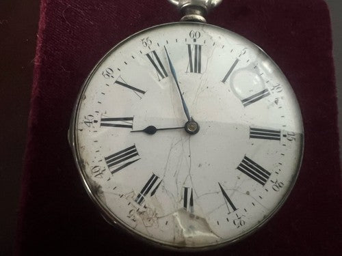 PG DENIER Montre Poche Homme Remontage Manuel 8 sur Hydraulique A Keys Marche