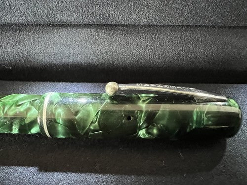 DE WATERMAN Stylo-Plume Stylo à Plume Levier Celluloid Ideal Or 14 KT Vintage