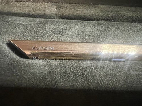 Aurora Stylo-Plume Sphère Bravoii Argent 925 Écrit Boîte Garantie Design 