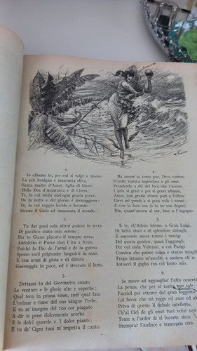 🔴 Libro ADONE di Giambattista Marino poema 1 edizione Firenze vintage 1922