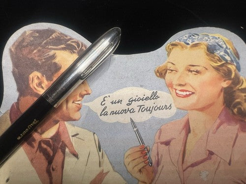 Toujours Penne Stylos-Plumes A Piston Jamais Utilisé Lot 10 Penne Vintage 1950