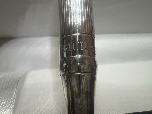 Giulia Schmid Pen Sphere Silver 925 Solid Button Snap Marking