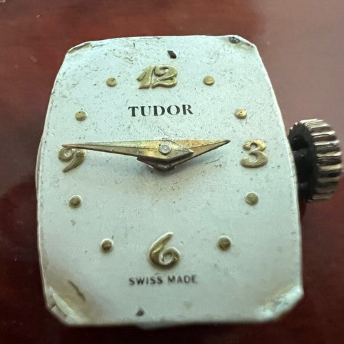 🔴 TUDOR Movimento orologio quarzo quadrante lcorona pezzi parti ricambio