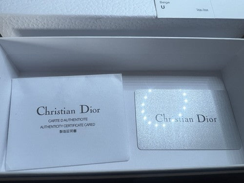 Dior Box Wallet Case With Container Tote Warranty