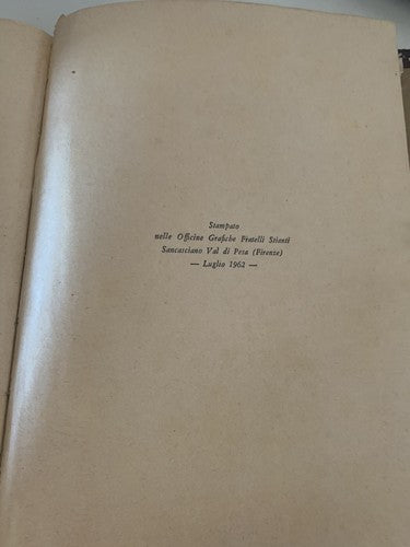 Livre I Promessi Mariés Alessandro Manzoni Florence Époque 1962