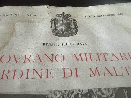 Magazine Ordre De Malte Année 12 Numéro 3 Juillet Septembre 1948