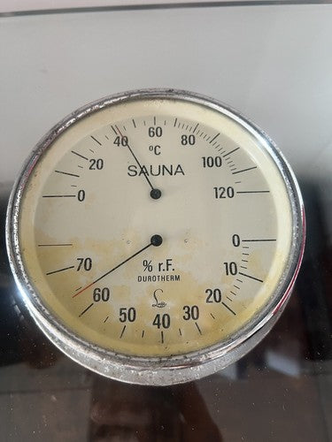 🔴 LUFFT SAUNA esaminatore dell'aria in metallo a parete iparare parti ricambio