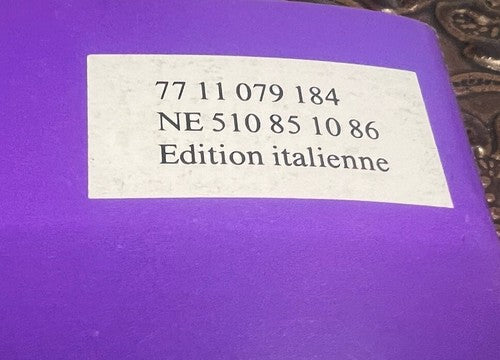 Renault Express Livret Voiture Utilisation et Entretien Italy Original Vintage